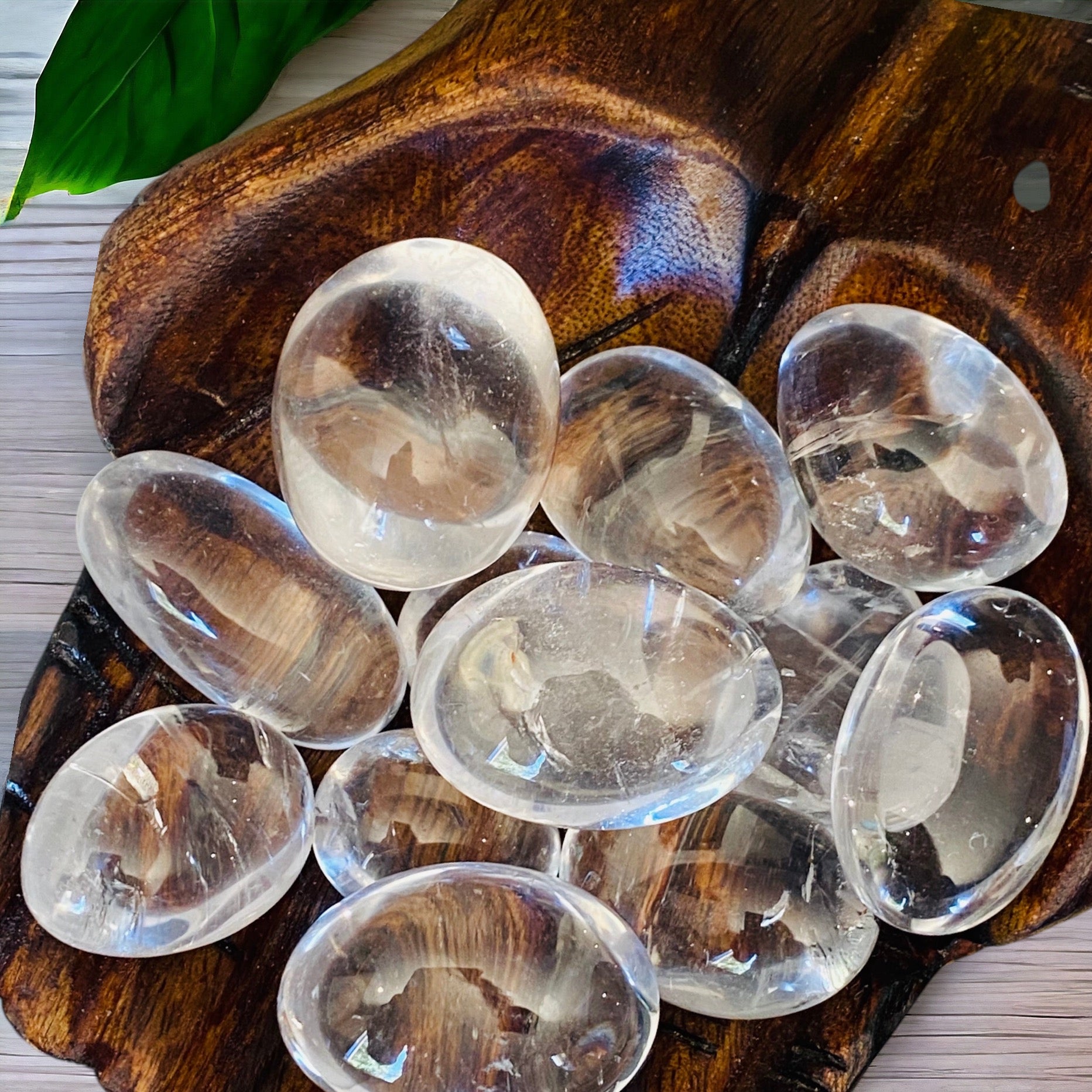 TUMBLE STONES || CLEAR QUARTZ