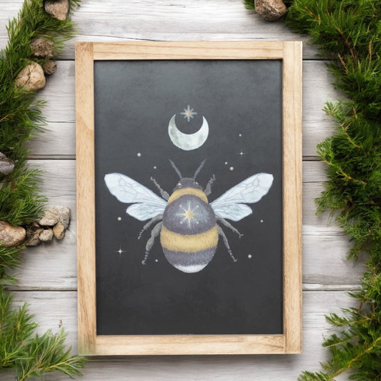 WALL HANGING ||FOREST BEE FRAMED WALL ART