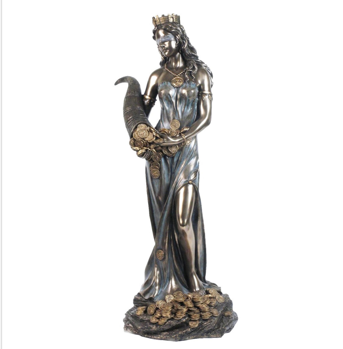 STATUE || LADY FORTUNA - GODDESS OF FORTUNE, CHANCE & PROSPERITY STATUE - PRE ORDER