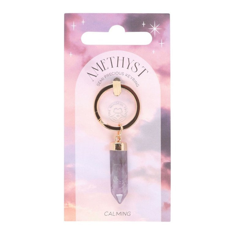 KEYRING || AMETHYST POINT