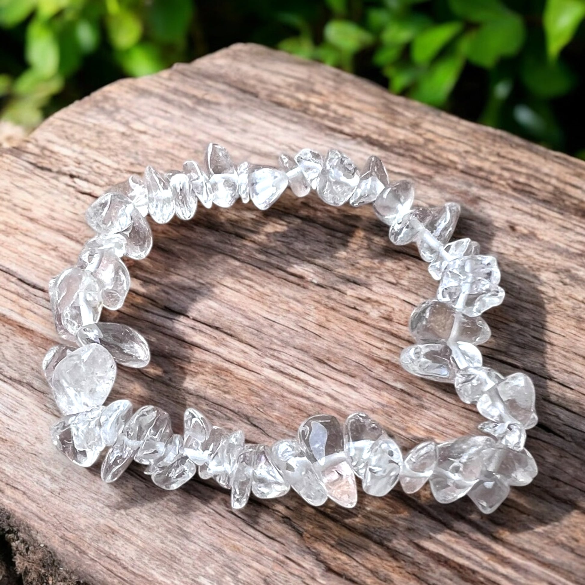 CHIP BRACELET || CLEAR QUARTZ