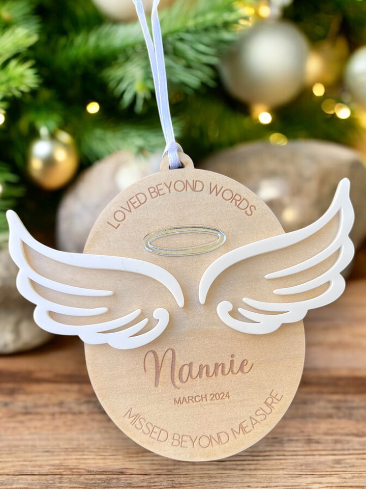 PERSONALISED GIFT || REMEMBRANCE BAUBLES