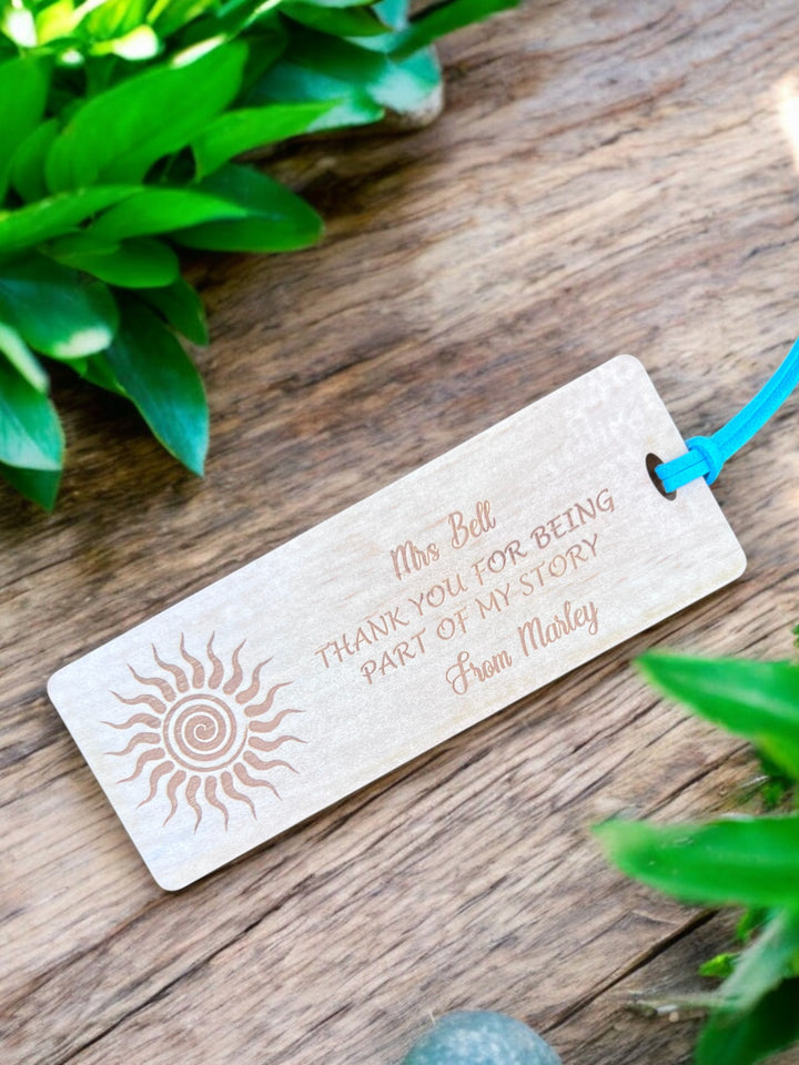 PERSONALISED GIFTS || TEACHER GIFT BOOKMARKS