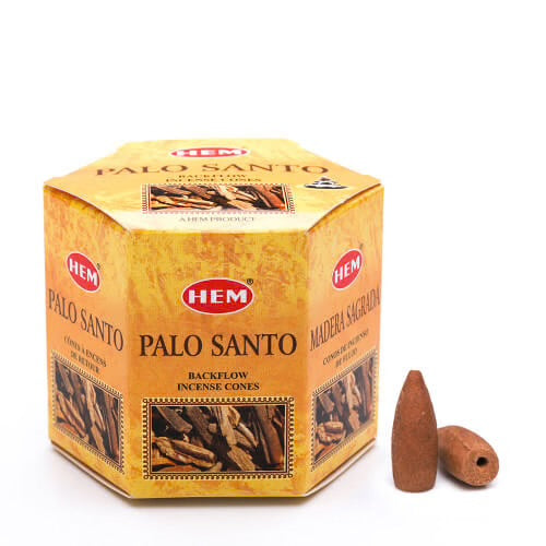 BACKFLOW INCENSE CONES || PALO SANTO