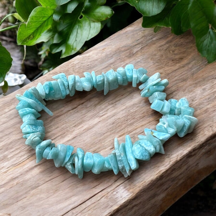 CHIP BRACELET || AMAZONITE