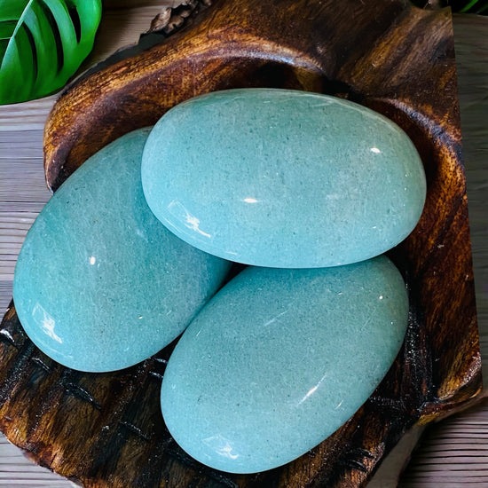 PALM STONES || GREEN AVENTURINE