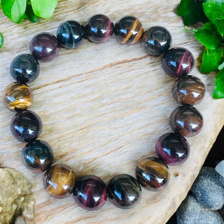 BRACELET || TRIPLE TIGER EYE