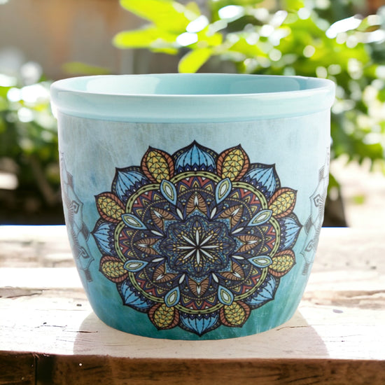 CERAMIC SMUDGE BOWL || MANDALA