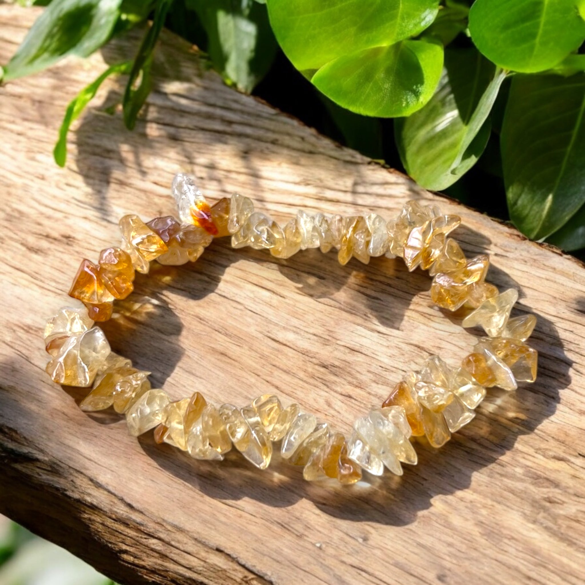 CHIP BRACELET || CITRINE