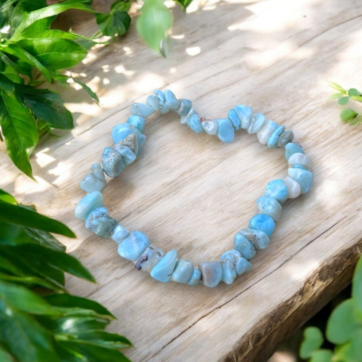 CHIP BRACELET || LARIMAR