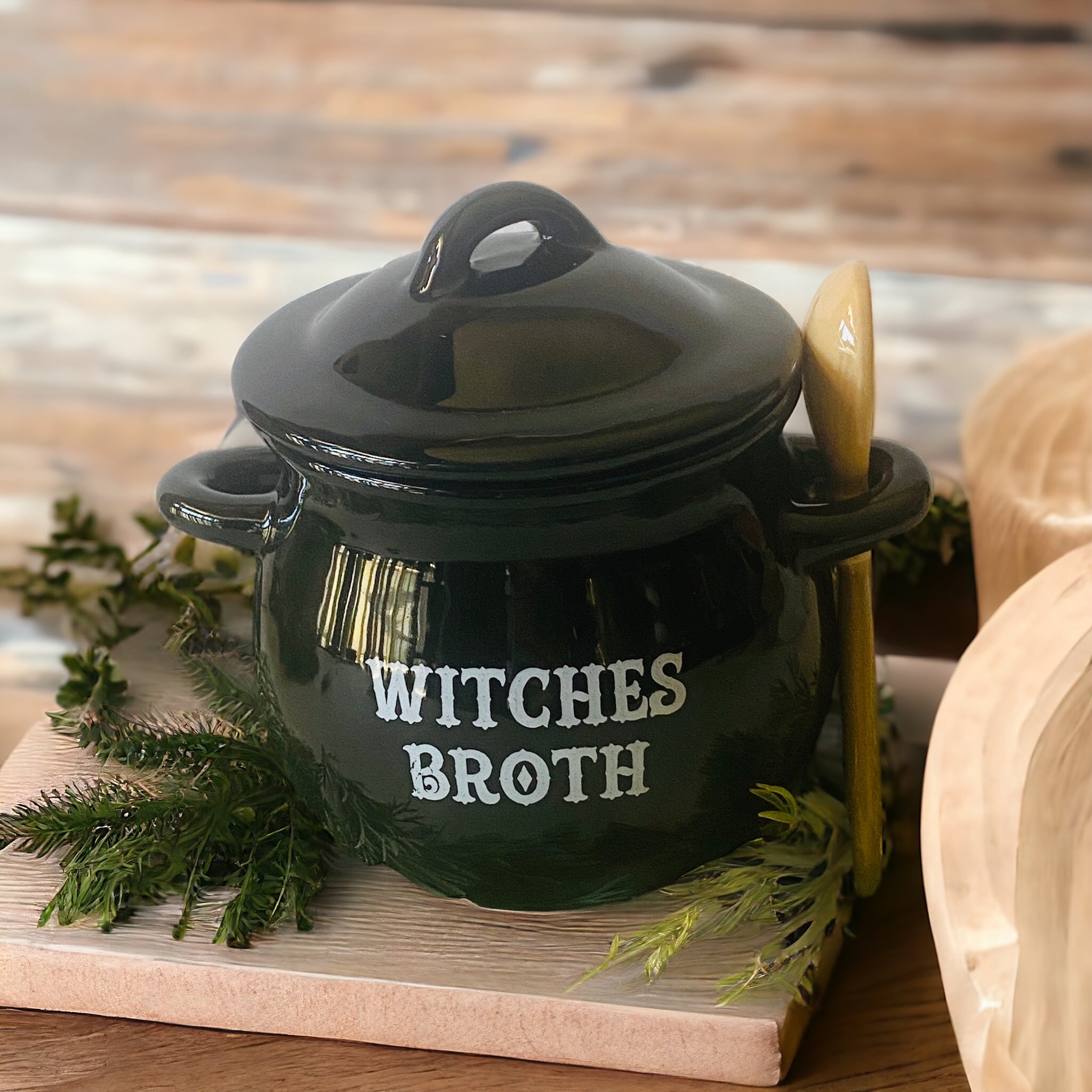 WITCHES BROTH CAULDRON POT