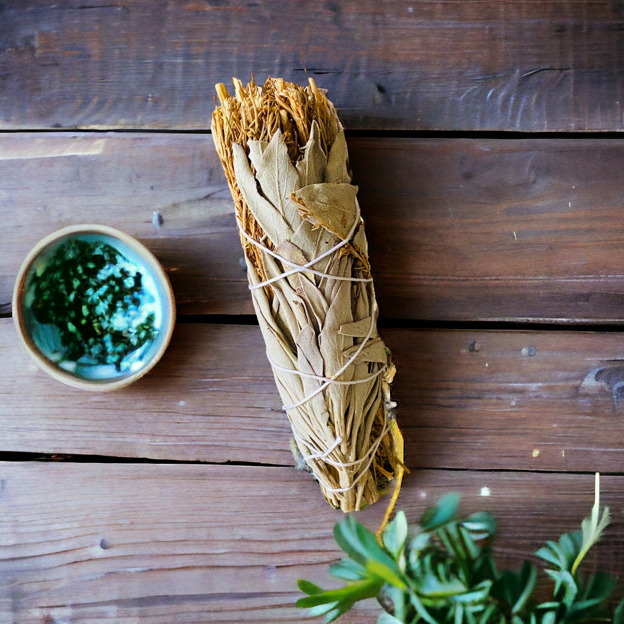 SMUDGE STICK || WHITE SAGE WITH COPAL - SMALL