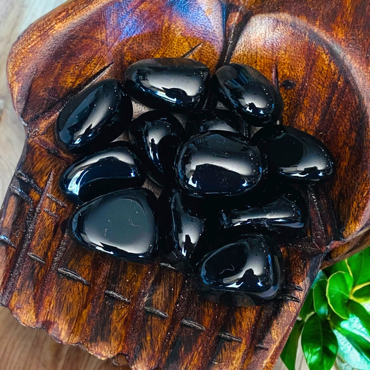 TUMBLE STONES || BLACK OBSIDIAN