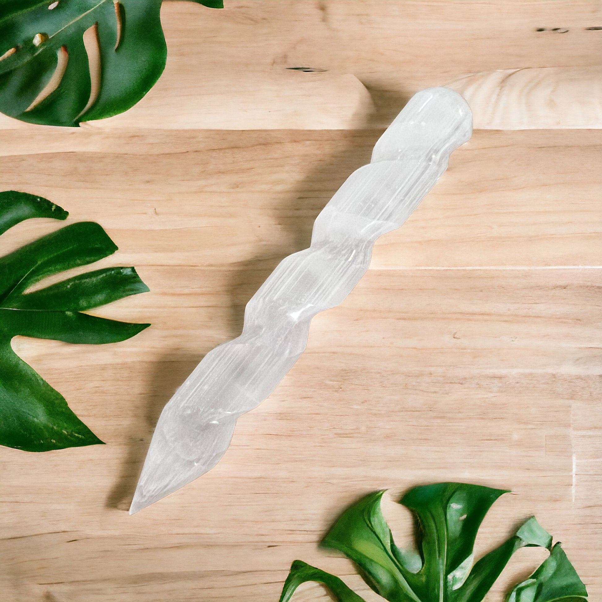 WAND || SELENITE SPIRAL