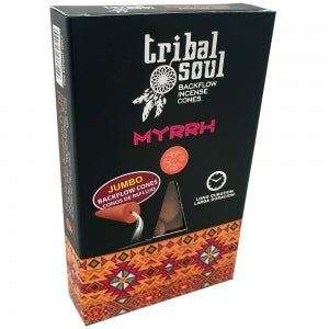 BACKFLOW INCENSE CONES || TRIBAL SOUL - MYRRH