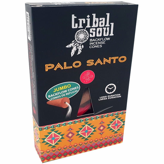 BACKFLOW INCENSE CONES || TRIBAL SOUL - PALO SANTO