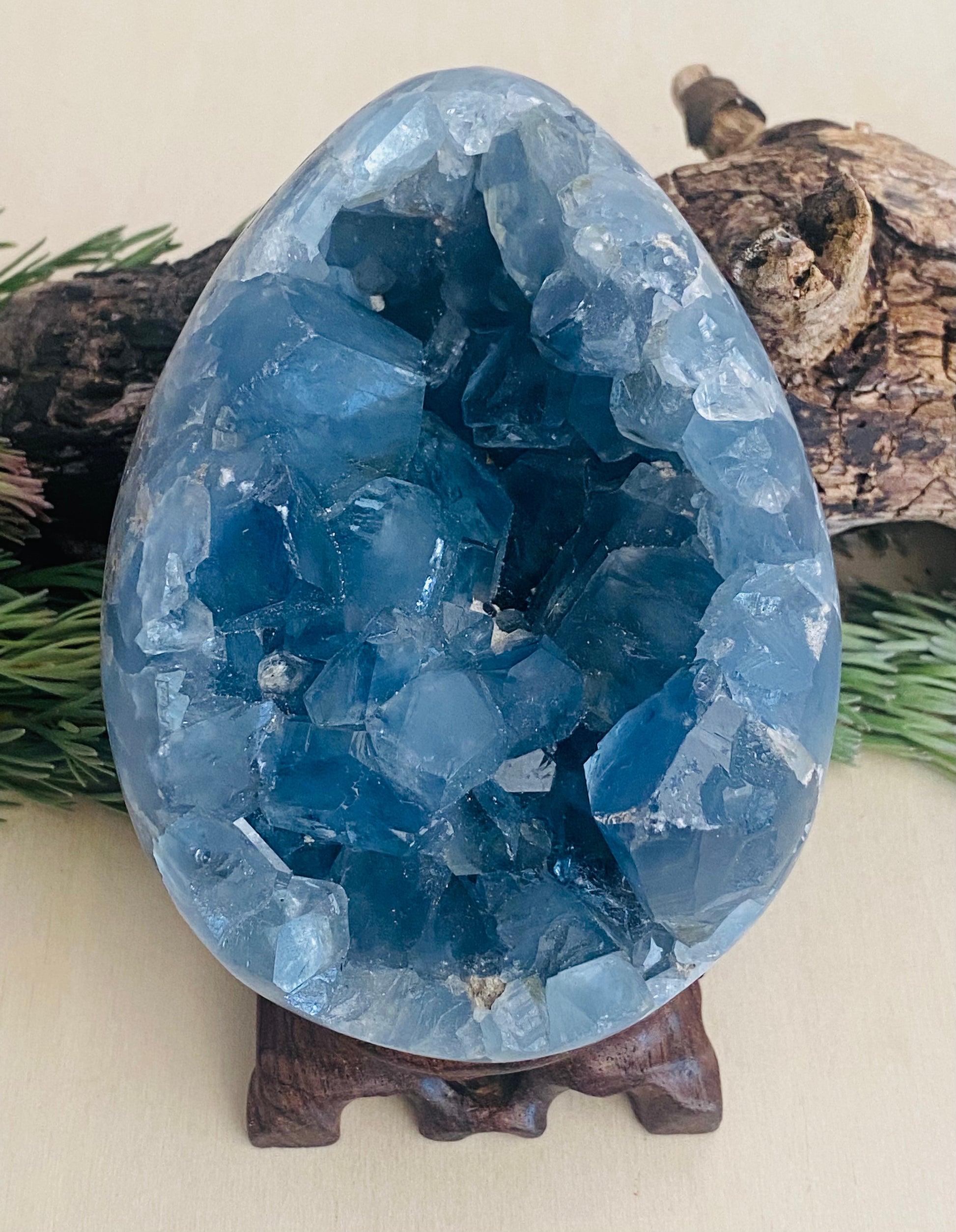 EGGS || XL CELESTITE CLUSTER