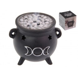 INCENSE HOLDER || CAULDRON - TRIPLE MOON