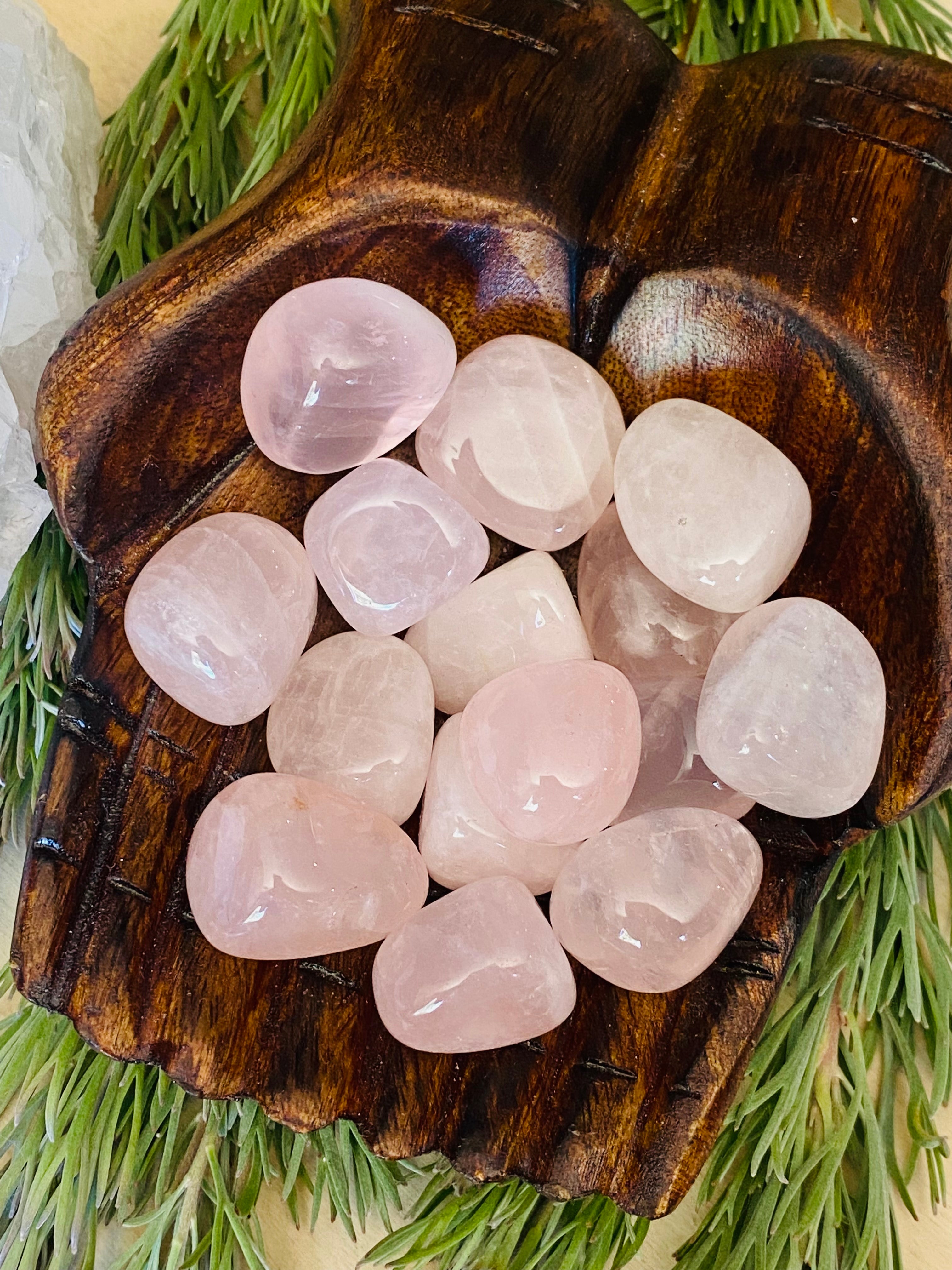 TUMBLE STONES || ROSE QUARTZ