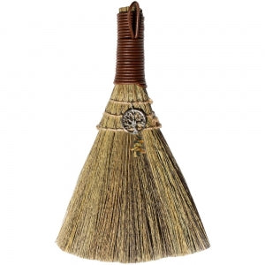 BESOM || WITCHES BROOM - TREE OF LIFE & TIGER EYE