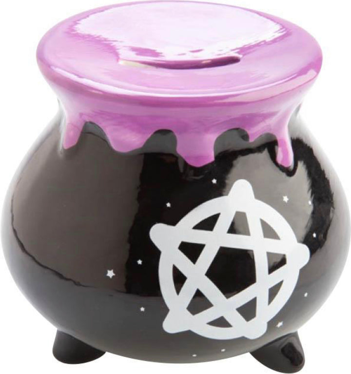 CAULDRON || WITCHES BREW - PENTAGRAM MONEY BOX