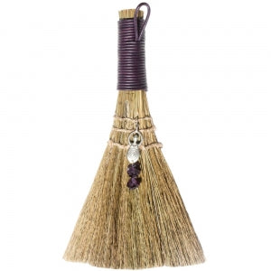 BESOM || WITCHES BROOM - GODDESS & AMETHYST