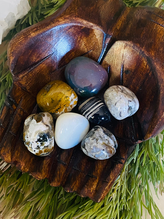 TUMBLE STONES || OCEAN JASPER