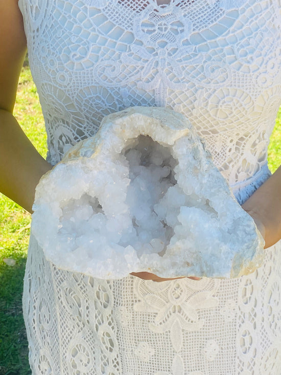 GEODE || CLEAR QUARTZ  - XL