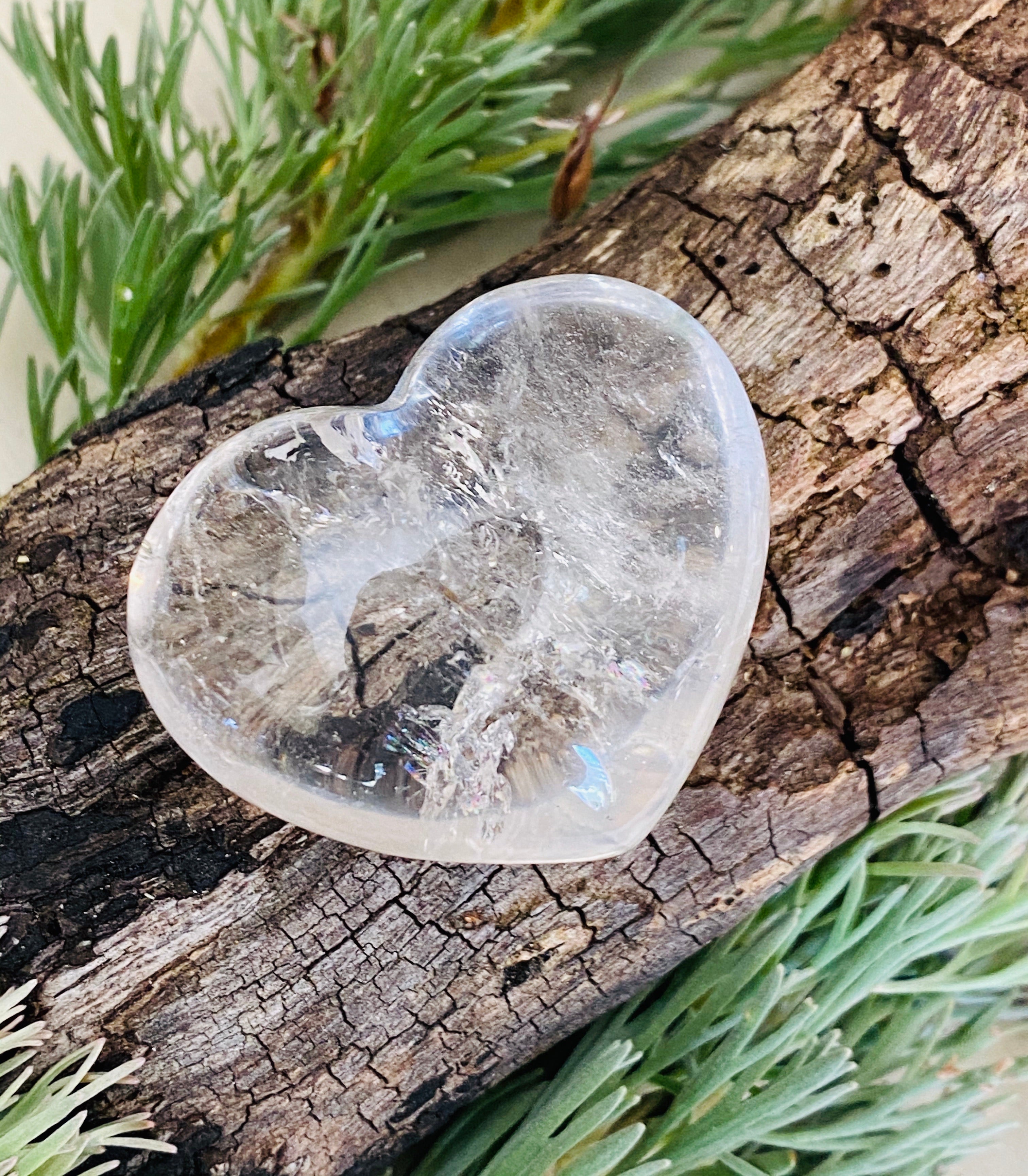 HEARTS || CLEAR QUARTZ