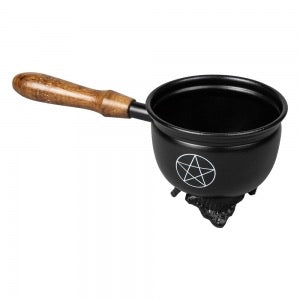 CAULDRONS || PENTACLE - METAL WITH HANDLE